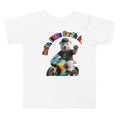 Clean Speeder - Toddler Short Sleeve Tee — Staple white, front view