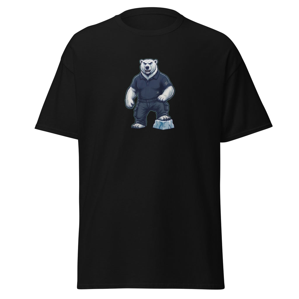Unisex classic tee — Black, front view